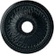 Ekena Millwork Bailey Ceiling Medallion (Fits Canopies up to 5 3/4"), 18"OD x 3 3/4"ID x 1 1/2"P, Night Shade CM18BINSF - alternate 1
